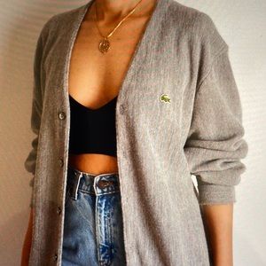 VTG Izod Lacoste Cardigan